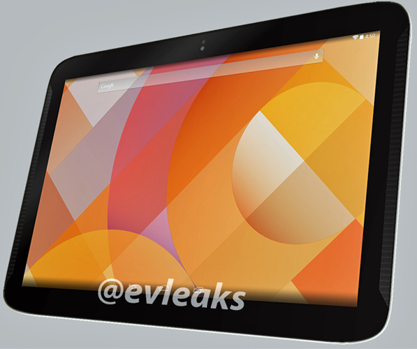 Googlen ja Samsungin tekemä uusi Nexus 10? Ehkä. @evleaksin julkaisema kuva.