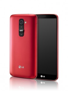 LG G2 punaisena