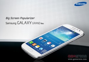 Samsung Galaxy Grand Neo GSM Arenan julkaisemassa kuvassa