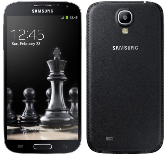 Samsung Galaxy S4 - nyt mustana Black Edition -versiona nahkamaisesti teksturoidulla takakuorella