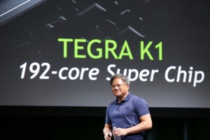 NVIDIAn toimitusjohtaja Jen-Hsun Huang esitteli uuden Tegra K1 -piirin CES-messuilla