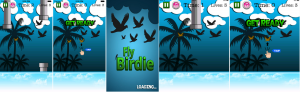 Fly Birdie - Flappy Bird Flyer on yksi Flappy Bird -manian kopioivista hyödyntäjistä