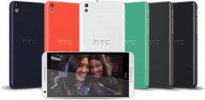 HTC Desire 816 eri väreissä