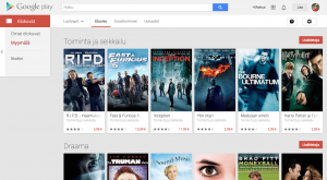 Google Playn elokuvat verkossa