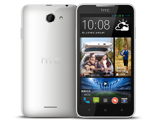 HTC Desire 316 takaa ja edestä