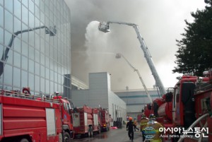 Samsungin alihankkijan piirilevytehdas paloi Etelä-Koreassa
