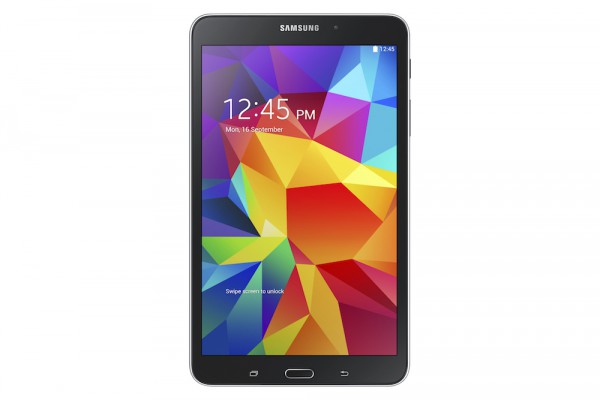 Samsung Galaxy Tab 4 8.0 mustana edestä