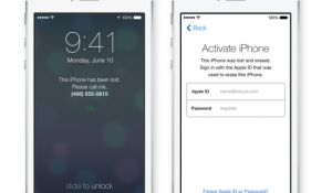 Apple toi jo iOS 7:ssä esimerkiksi aktivointilukituksen