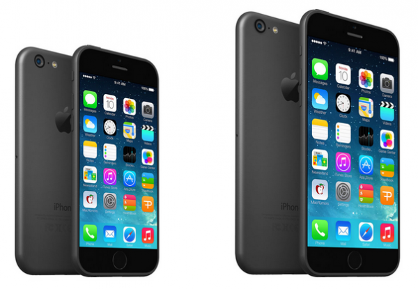 Ferry Passchierin luomat Apple iPhone 6 -konseptikuvat 4,7 ja 5,7 tuuman koossa