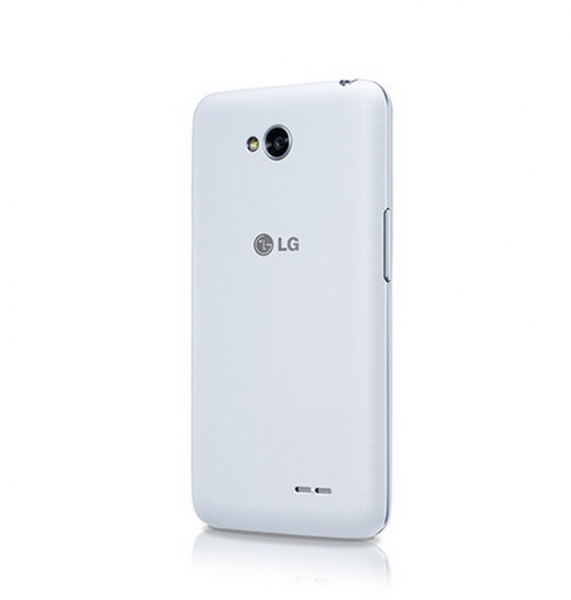 LG L65 valkoisena takaa