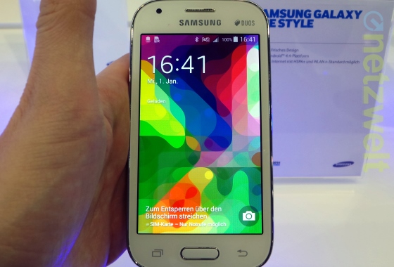 Samsung Galaxy Ace Style Netzweltin kuvassa