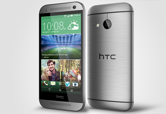HTC One mini 2 asemetallin harmaana