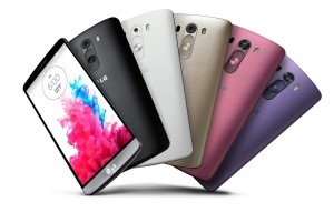 LG G3 eri väreissä
