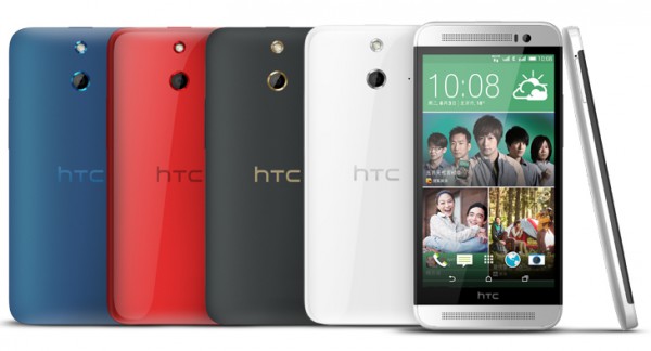 HTC One E8 neljässä värissä