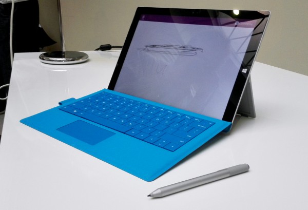Surface Pro 3, Type Cover ja kynä