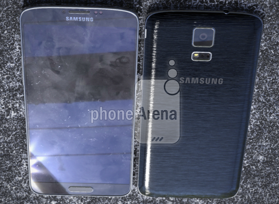 Samsung Galaxy F auringonvalossa