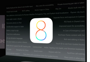 iOS 8:n ominaisuuksien esittelytilaisuus