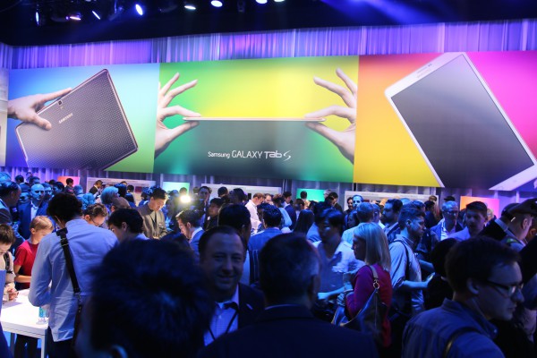 Samsung Galaxy Tab S -tilaisuus. Kuva: Lasse Pulkkinen