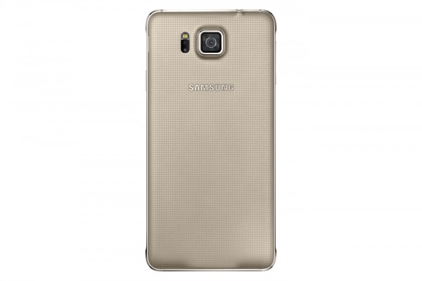 Samsung Galaxy Alpha kultaisena