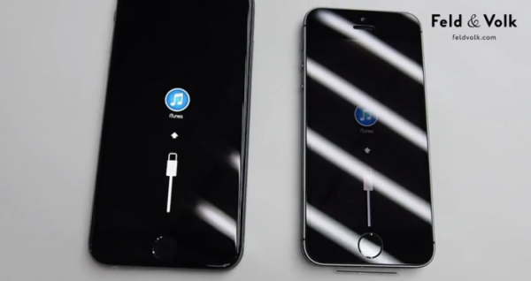 Vuoto-osista kasattu "iPhone 6" Feld & Volkin videolla
