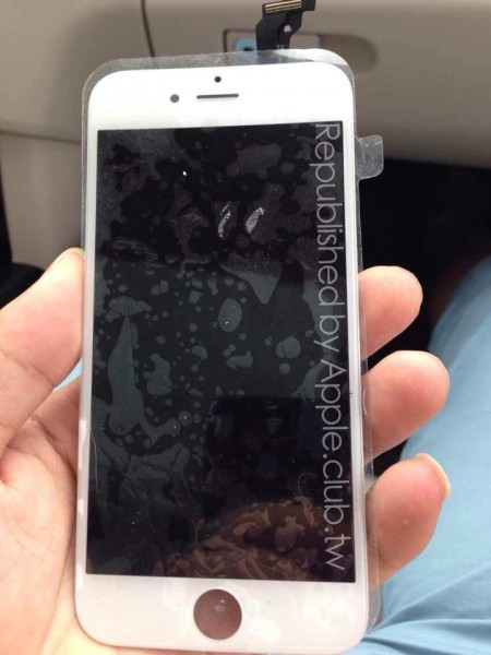 Vuotokuvassa väitetty iPhone 6:n etupaneeli