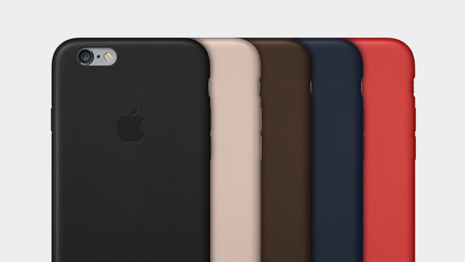 Applen nahkaiset suojakuoret iPhone 6:lle tulevat saataville viidessä eri värissä