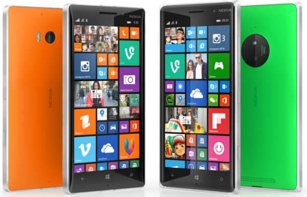 Nokia Lumia 830 ja 930