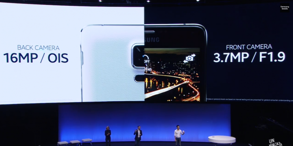 Galaxy Note 4:n kamerat