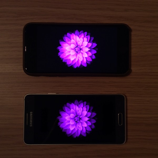 iPhone 6 ja Galaxy Alpha