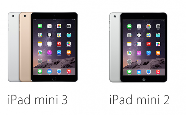 iPad mini 3 vs. iPad mini 2