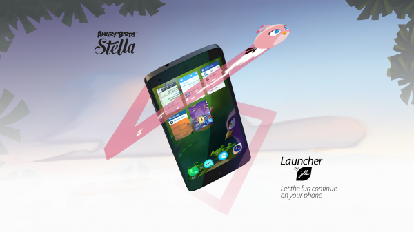 Angry Birds Stella Launcher by Jolla