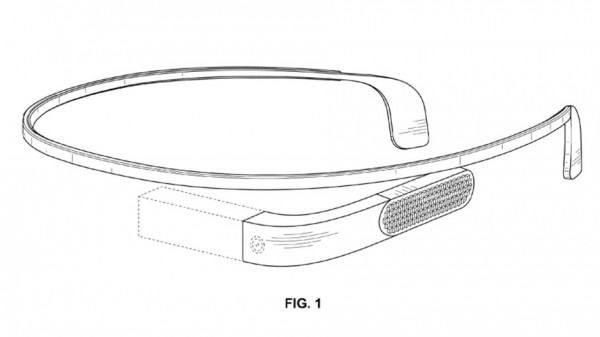 Uudenlainen Google Glass -design patenttihakemuskuvassa