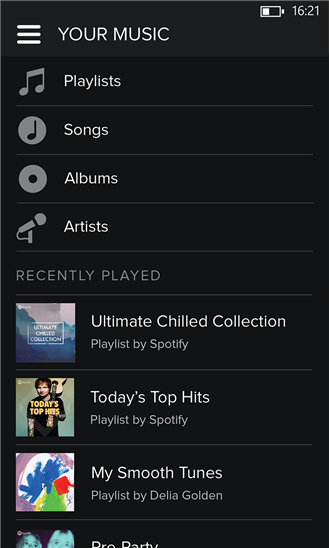 Spotify Windows Phone.png 2