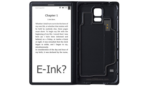 Voisiko Samsung Galaxy S6 laajentua lukulaitteeksi erillisellä E-ink -näytöllä?