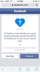 Facebook tarjoaa jatkossa apua itsetuhoisille käyttäjille ja heidän läheisilleen