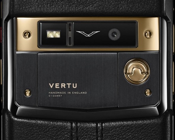 Vertu Signature Touch Red Jet Gold