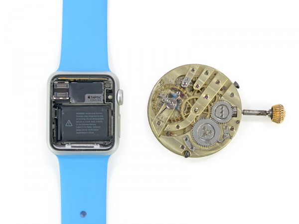 Apple Watch ja perinteinen taskukello