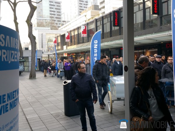 Galaxy S6 -jono Rotterdamissa, Alankomaissa