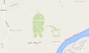 Google Maps pitää sisällään yllättävän huumorinkukan