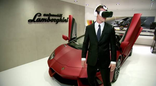 Lamborghini Huracán ja Samsung Gear VR - erilainen koeajo.