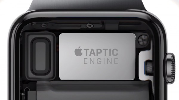 Apple Watchin Taptic Engine -värinämoottori