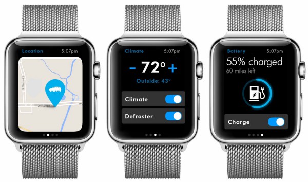 Car-Net -sovellus Apple Watchissa