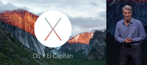 OS X El Capitania esitteli Applen Craig Federichi.