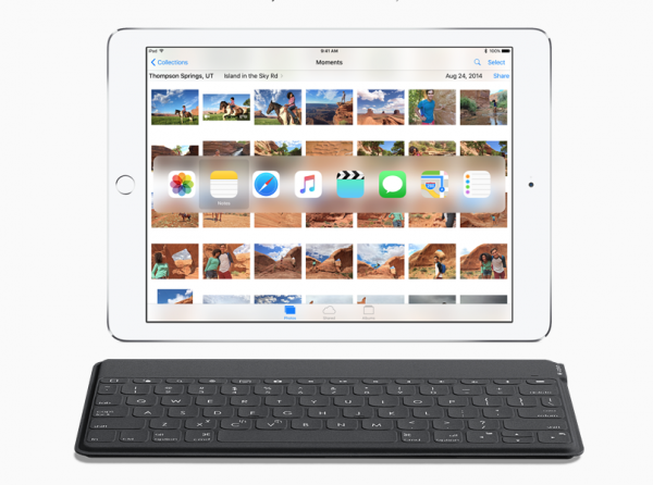 iOS 9 tuo iPadeille aiempaa laajemman tuen langattomille näppäimistöille, ja mahdollistaa erilaisten näppäinoikoteiden käytön.