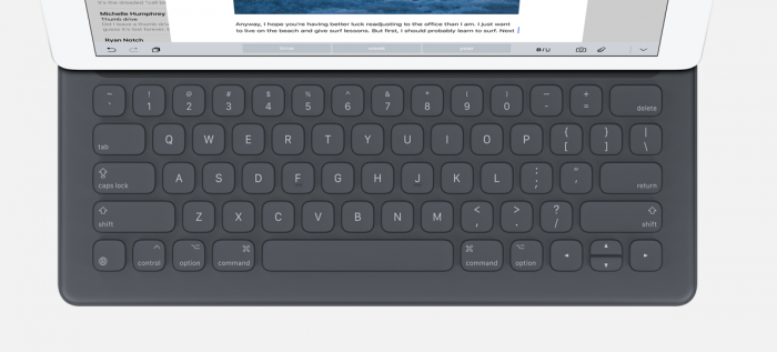 Applen Smart Keyboard iPad Prolle