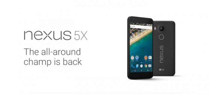 Googlen Nexus 5X