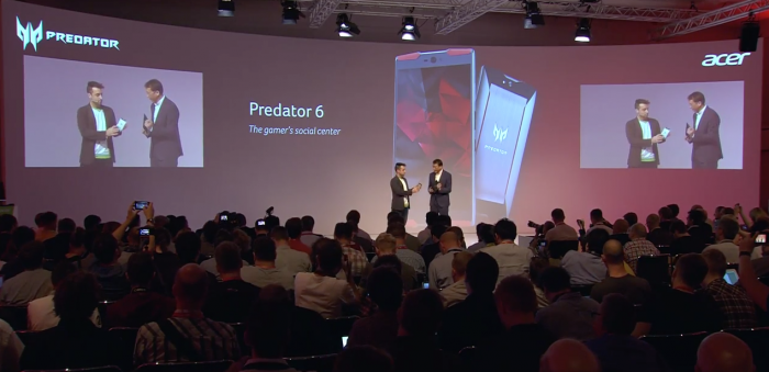 Acer esitteli Predator 6:n IFA-messuilla Berliinissä.