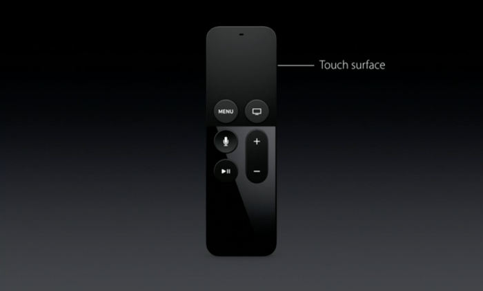 Apple TV:n kaukosäädin