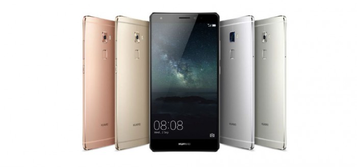 Huawei Mate S eri väreissä