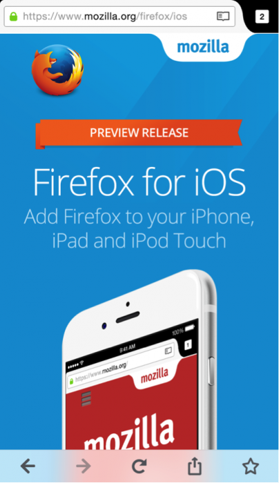 Fireforx iOS